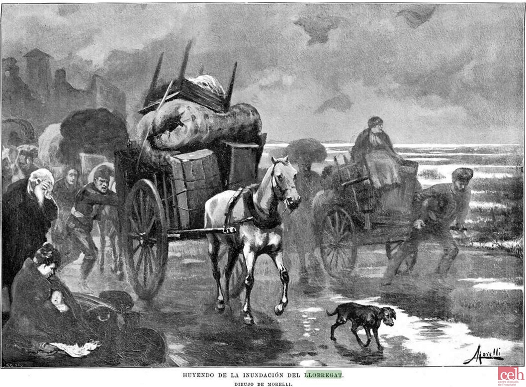 La Ilustración Española y Americana 30 9 1901 inundacio Llobregat